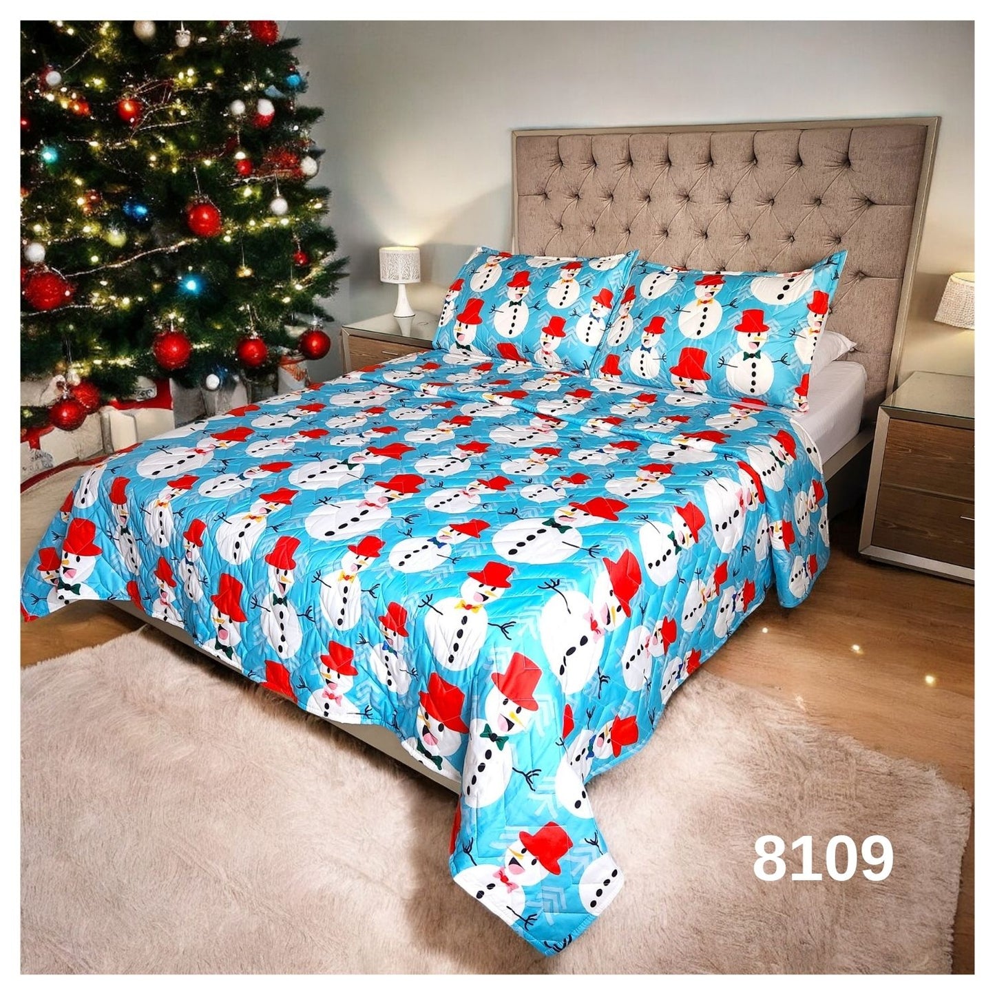 Edredón Navidad Cama Doble 140x190cm