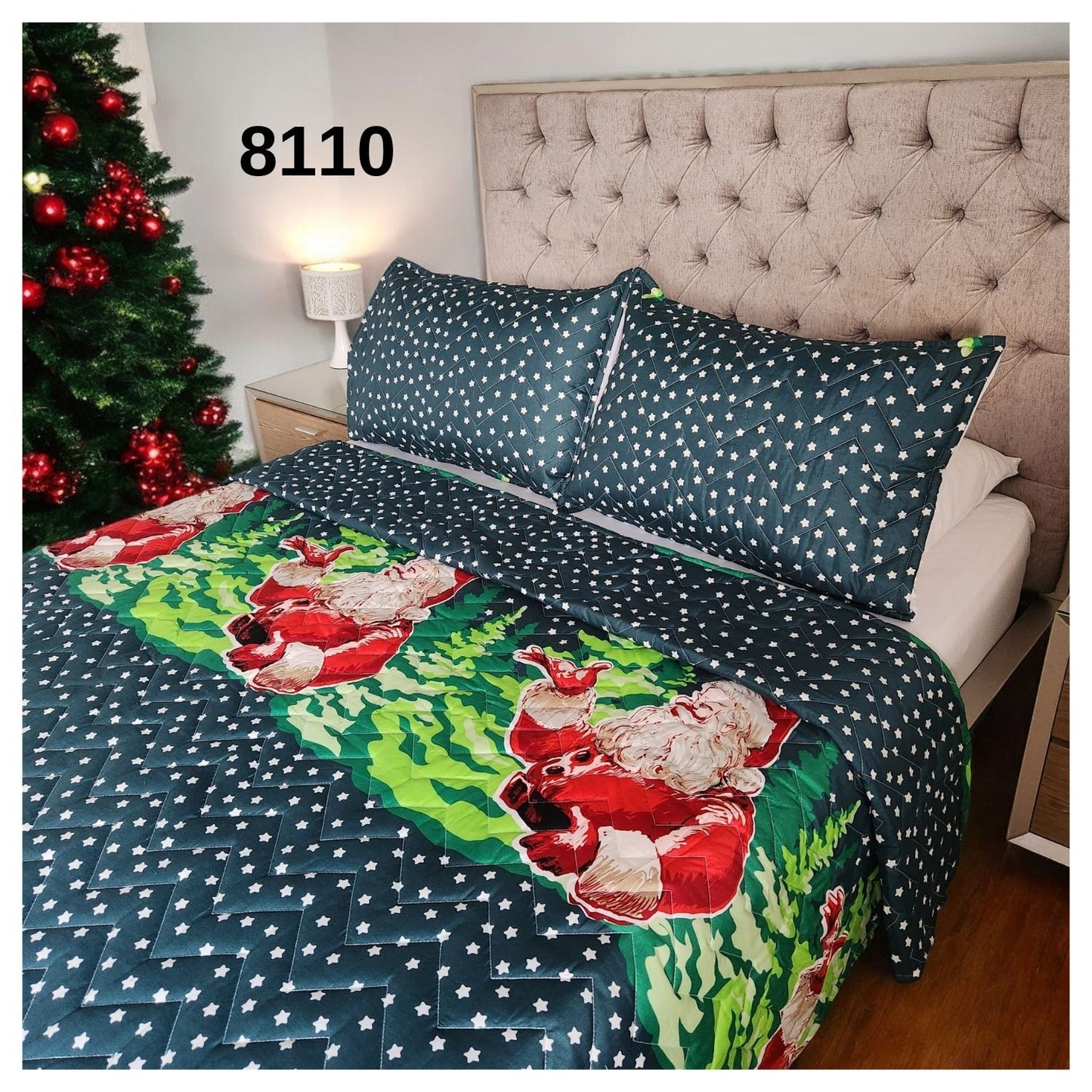 Edredón Navidad Cama Doble 140x190cm