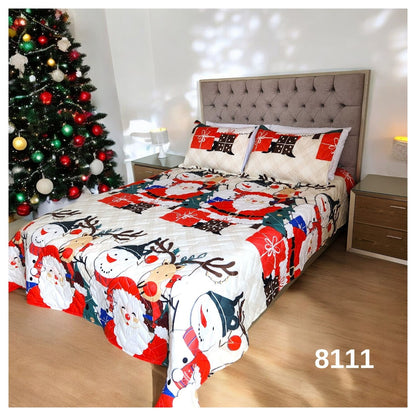 Edredón Navidad Cama Doble 140x190cm