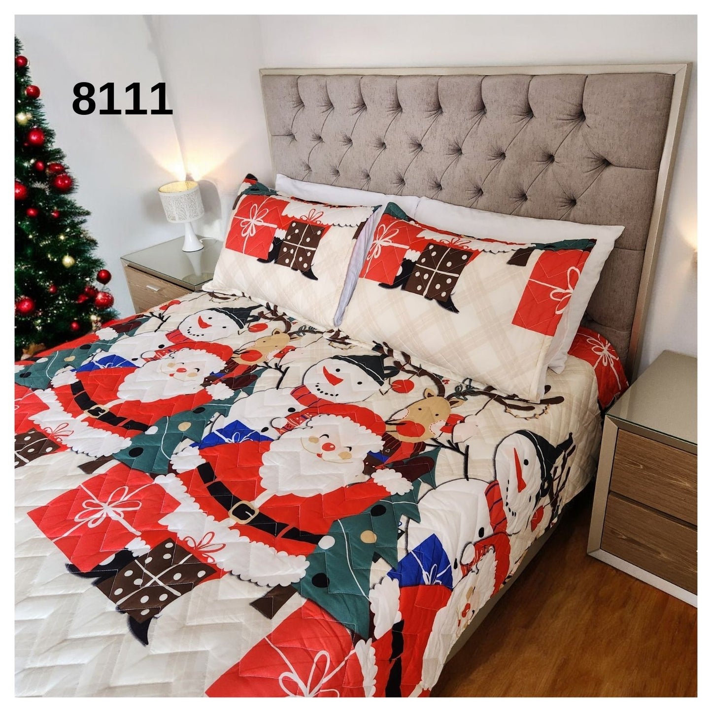 Edredón Navidad Cama Doble 140x190cm