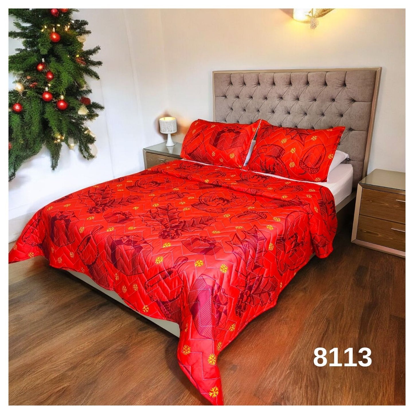 Edredón Navidad Cama Doble 140x190cm