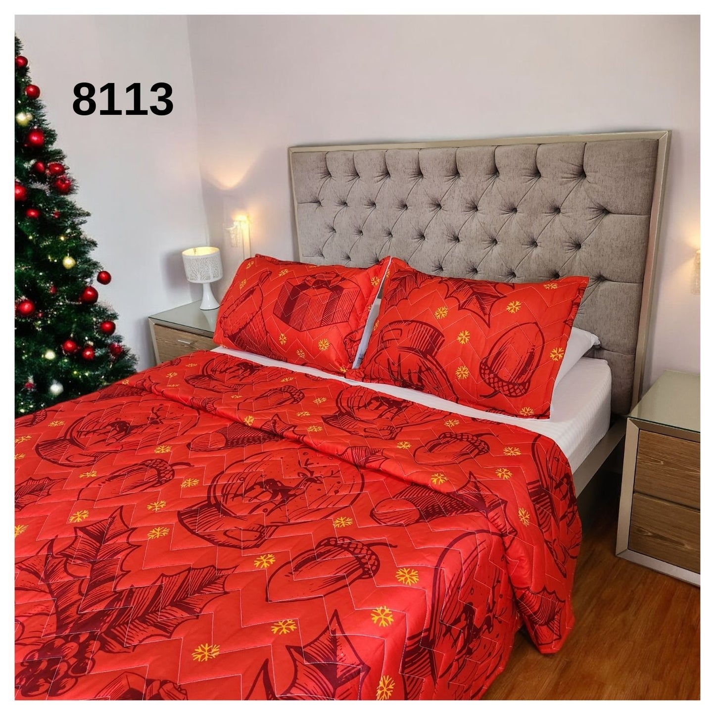 Edredón Navidad Cama Doble 140x190cm