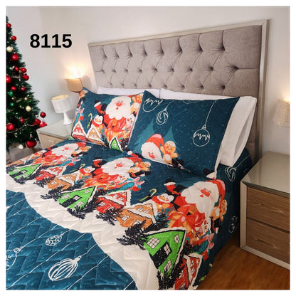 Edredón Navidad Cama Doble 140x190cm