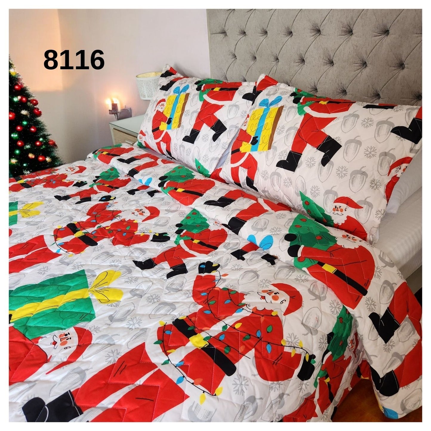 Edredón Navidad Cama Doble 140x190cm