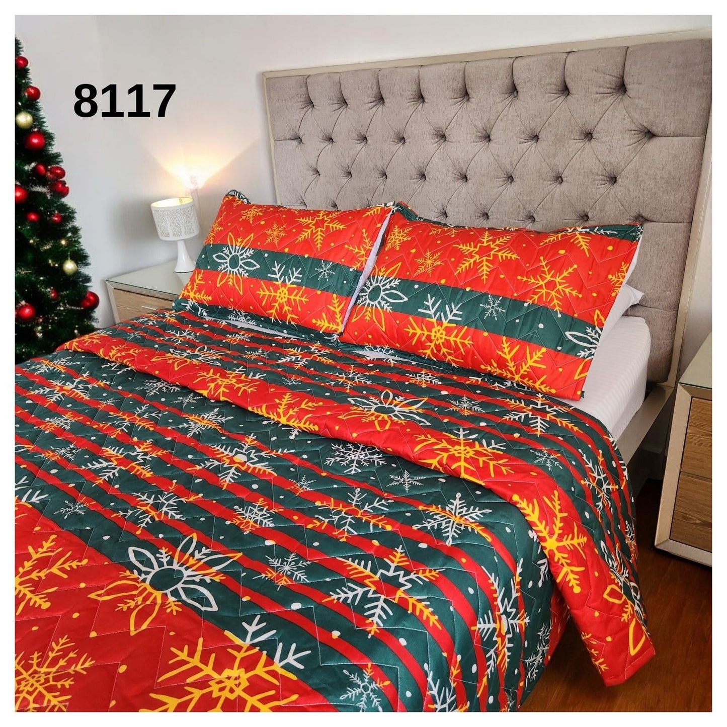 Edredón Navidad Cama Doble 140x190cm