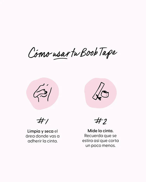 Boob Tape - Cinta de realce para los senos x 2 Rollos