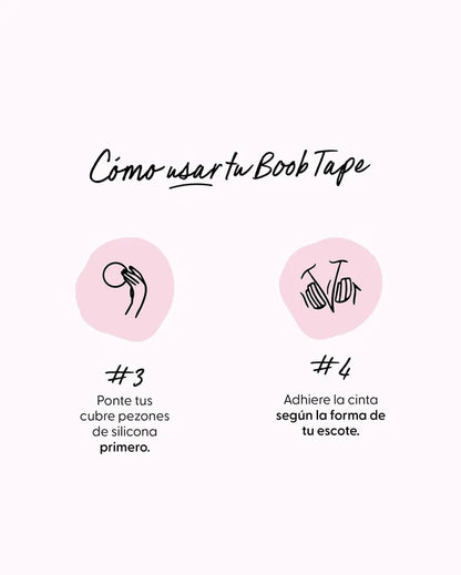 Boob Tape - Cinta de realce para los senos x 2 Rollos