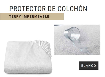 Protector de colchón 100% impermeable