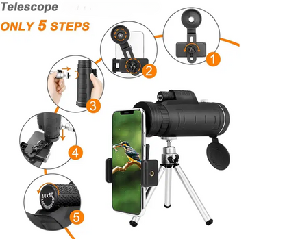 Telescopio Monocular